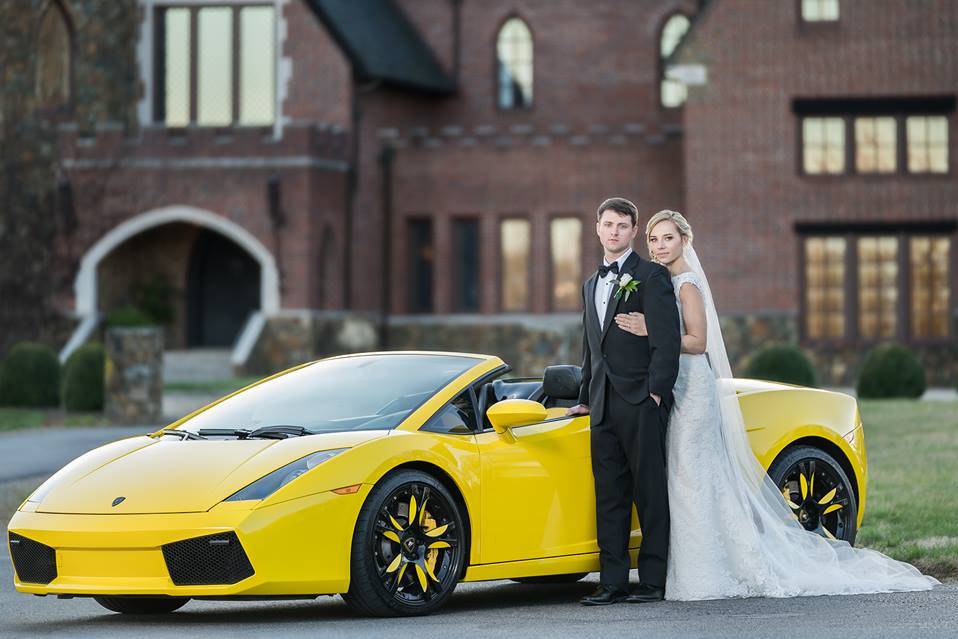 Wedding Lamborghini PhotoShoot