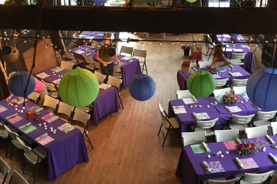 Festive parties and events
