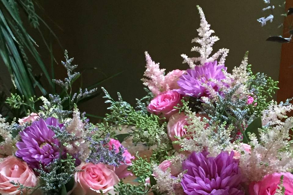 Vased centerpieces