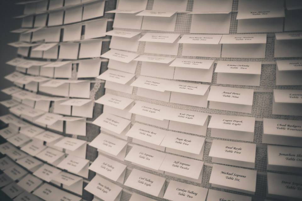 Escort cards