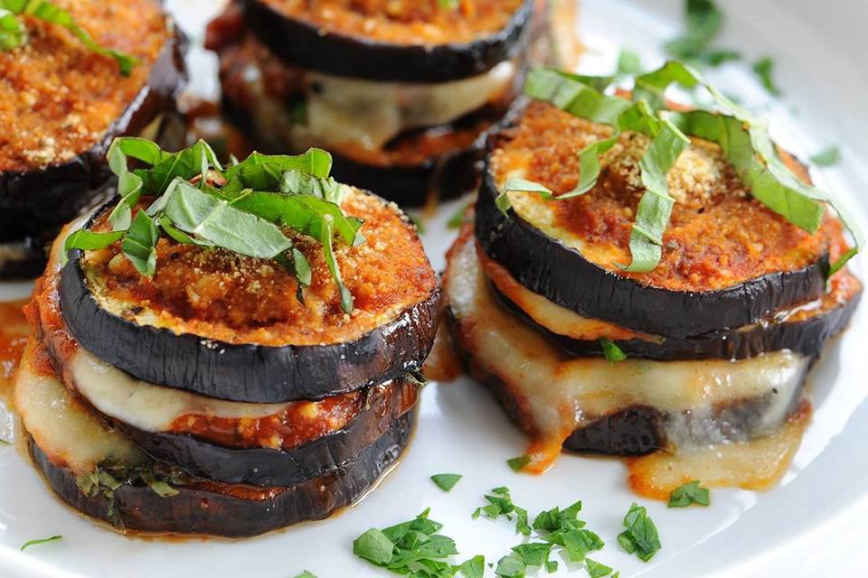 Baby Eggplant Parmigiana