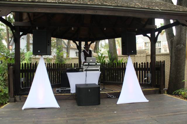 DJ setup