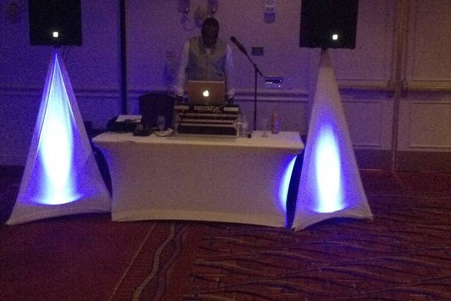 DJ setup