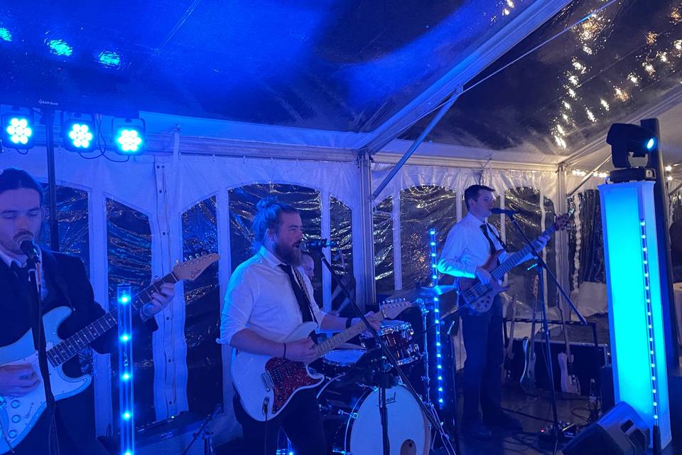 Live Band at a Wedding