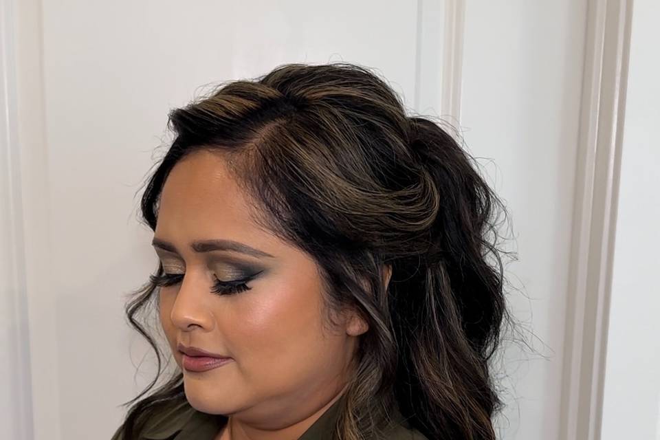 Bridal makeup & hair