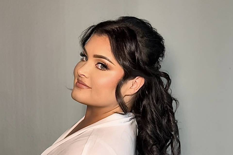 Luxury wedding makeup & hair