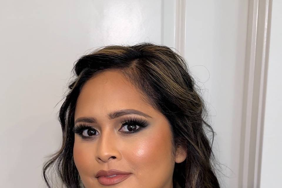 Bridal makeup & hair