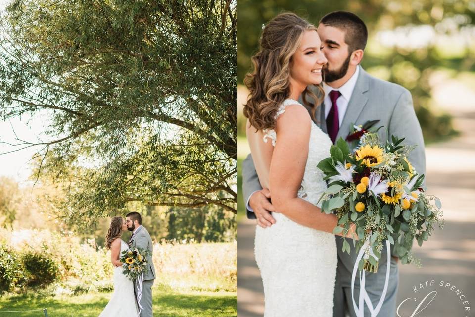 Country garden bride