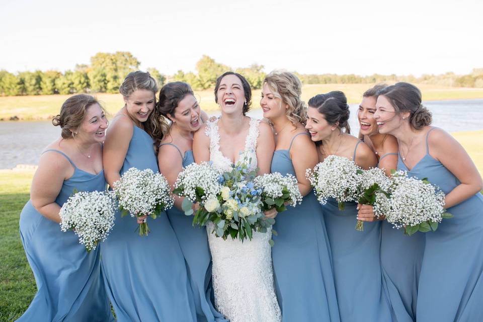 Tampa bridal party