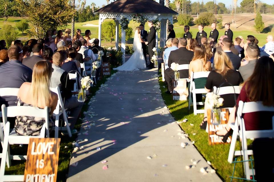 Wedding aisle