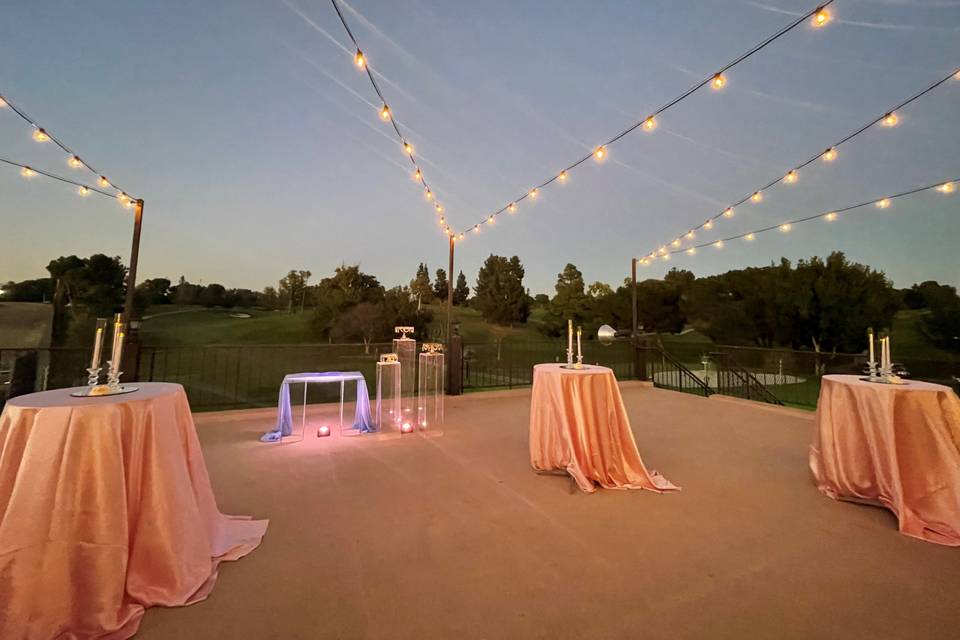 Terrace at Dusk