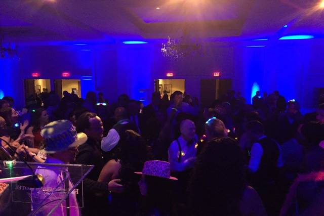 Disc Jockey at DC Office Party