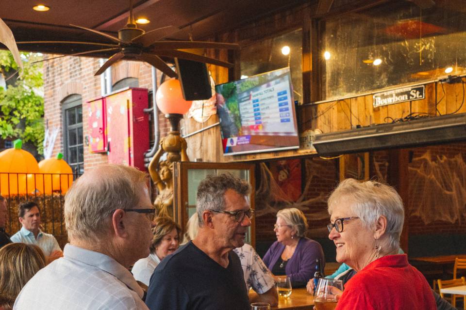 Guests at Copper Bar