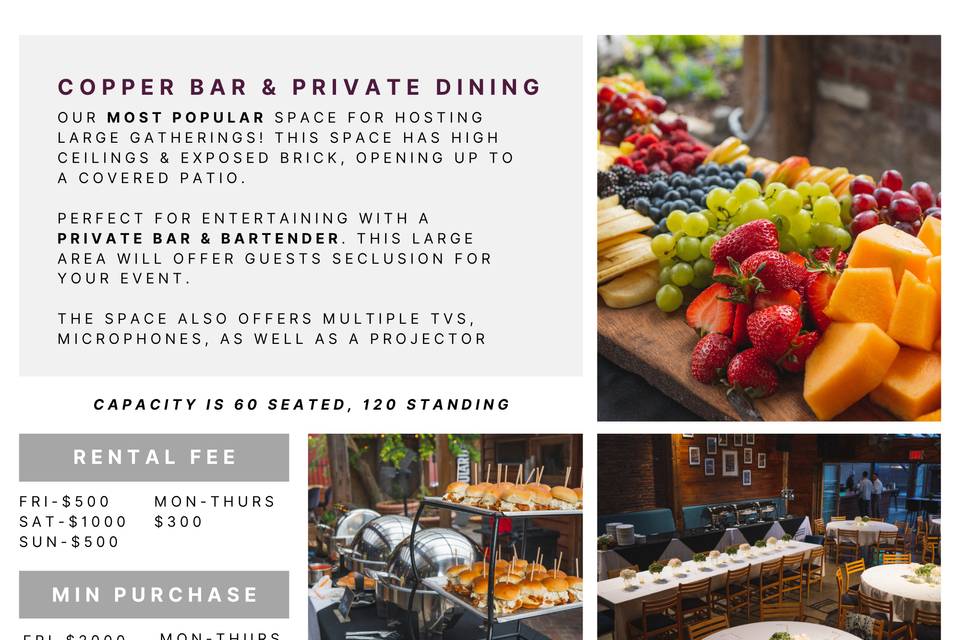 Copper Bar & Private Dining