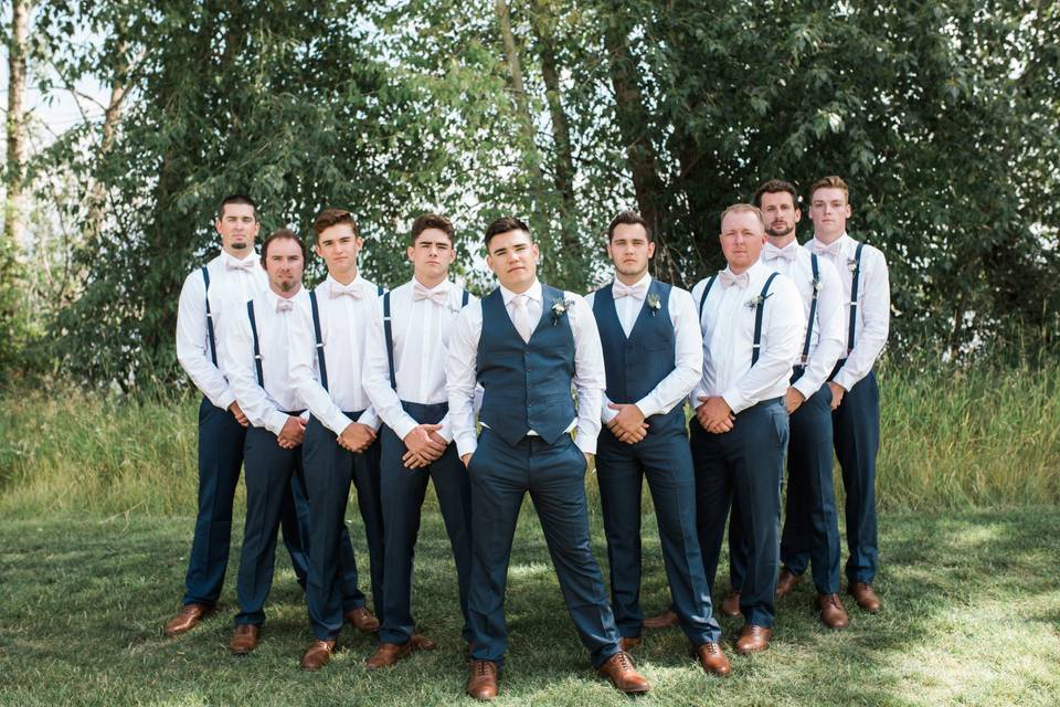 Classic peaky blinders look