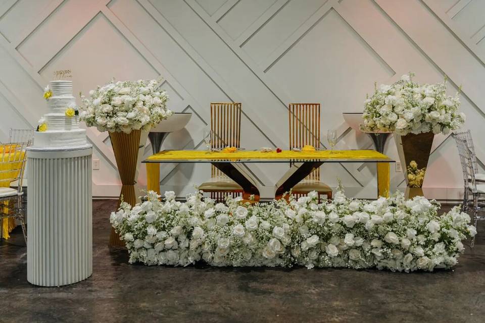 Wedding reception