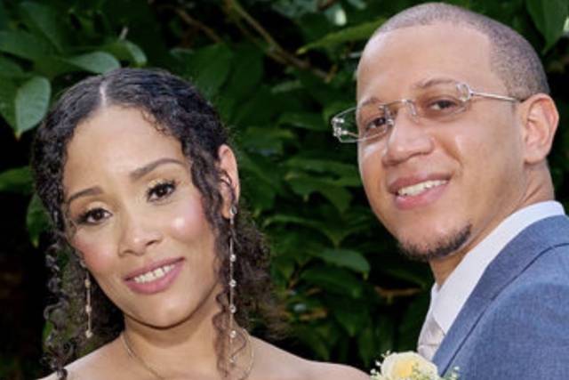 Beautiful newlywed