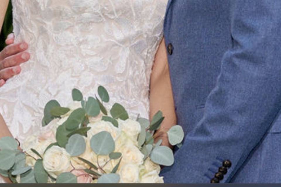 Beautiful newlywed