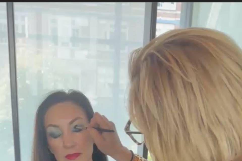 At work