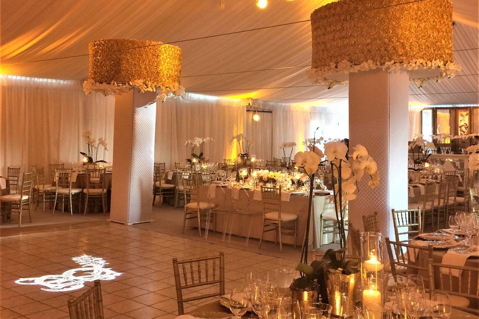 Ceiling tent liners