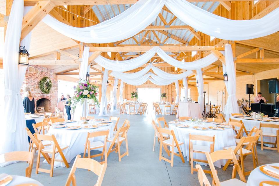 Inside the Wedding Barn