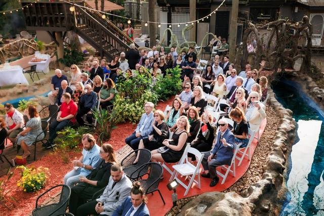 Wedding attendees