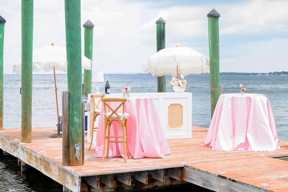 Soft Pink Key Largo Shower
