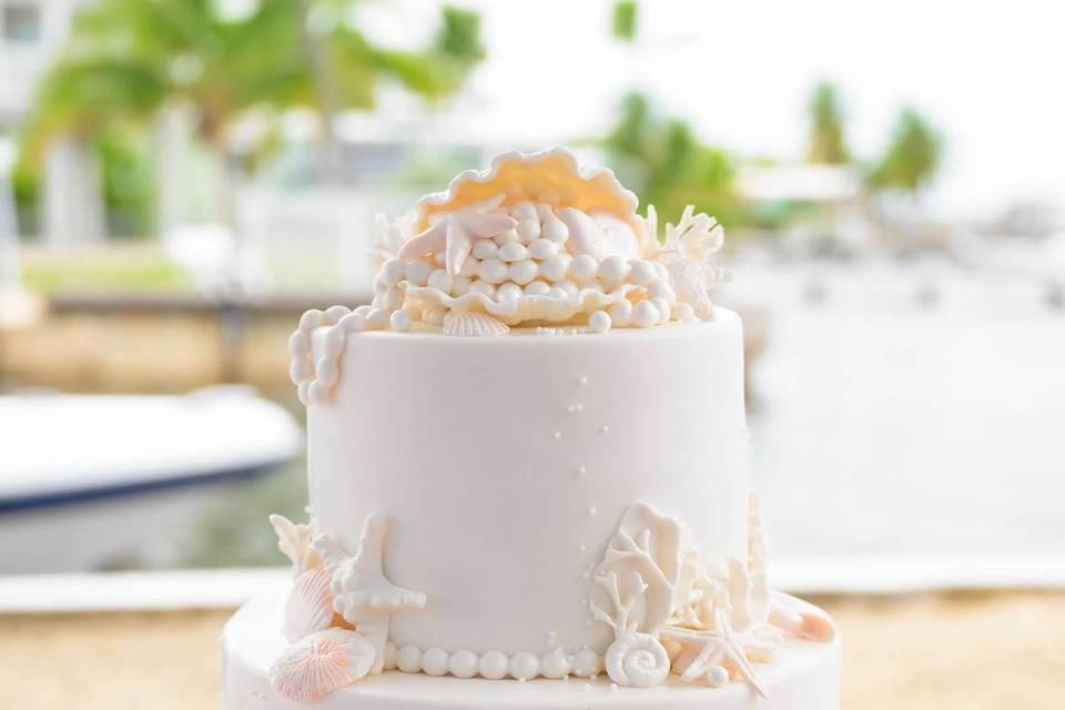 Key Largo Baby Shower Cake