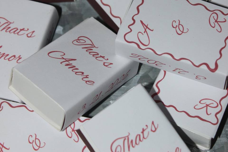 Custom Match Boxes
