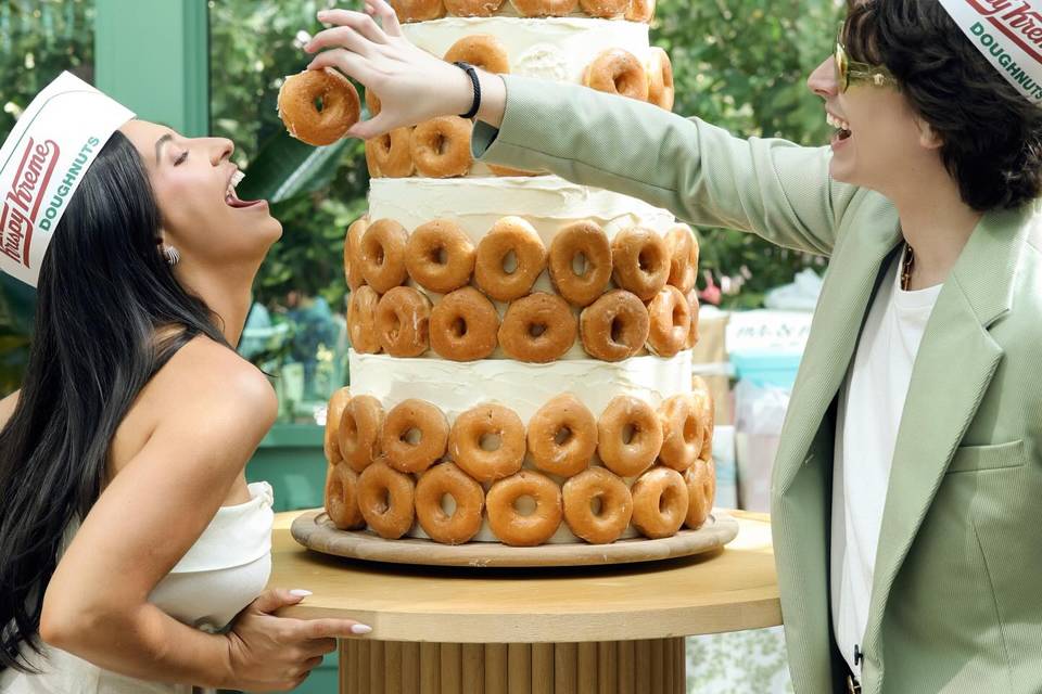 Towering Donut Cake - ZZ's