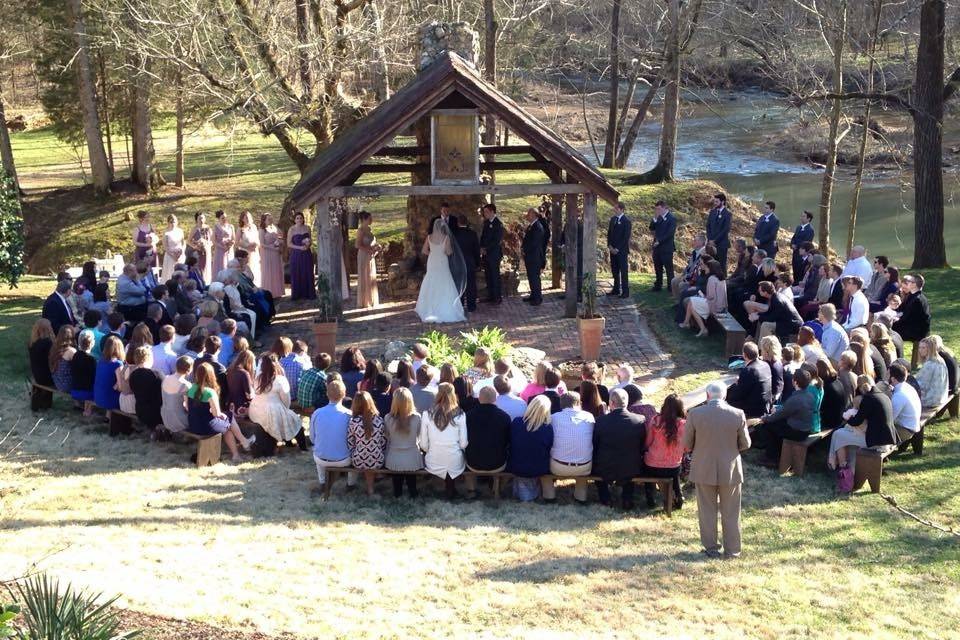 Spring Wedding by the Water