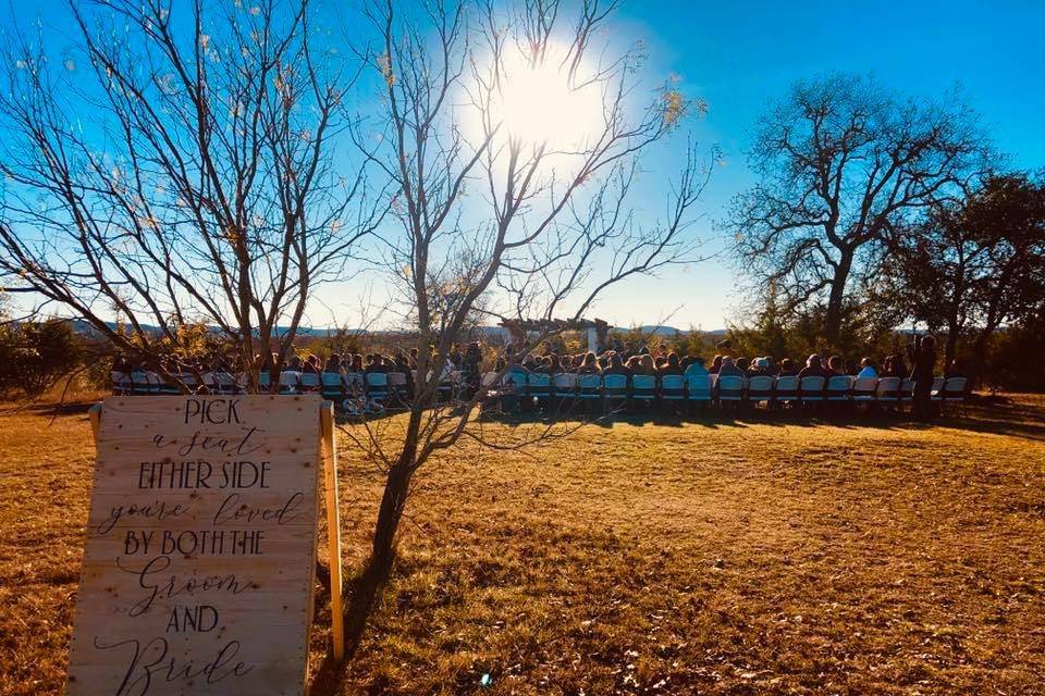 Hillside Ceremony