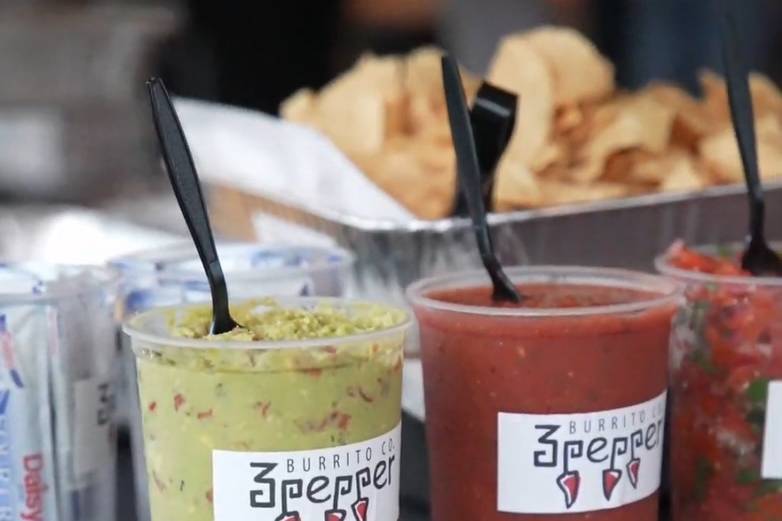 Close up guac
