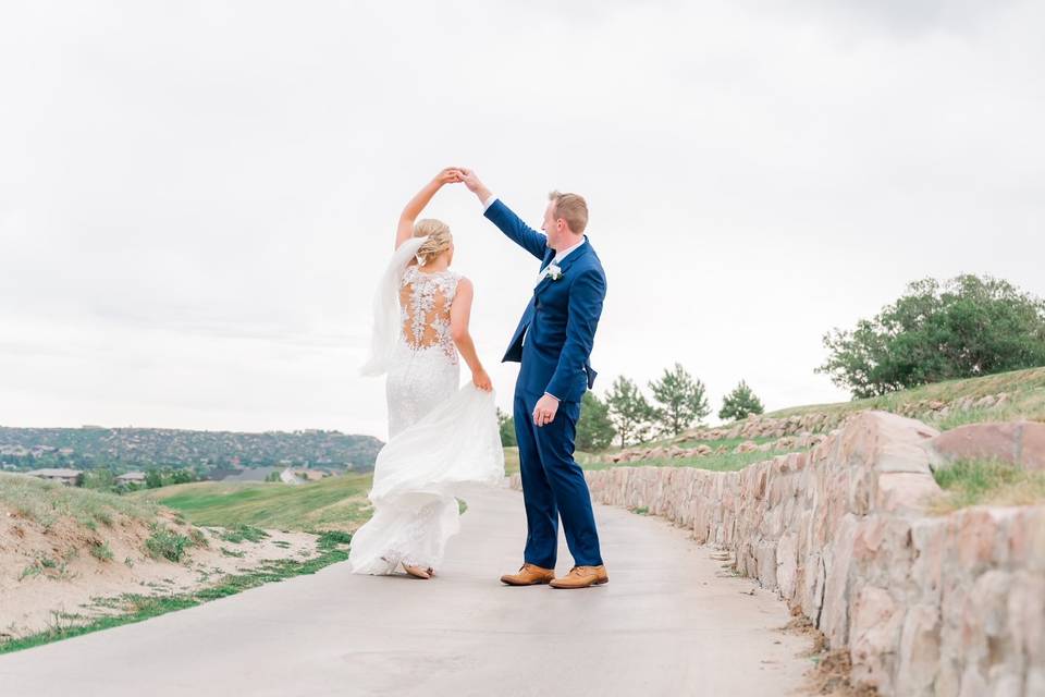 Couple dancing