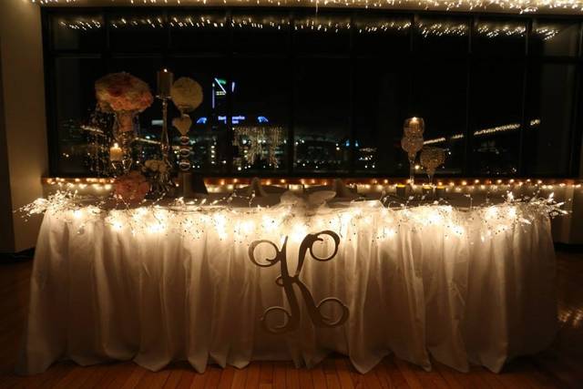 Head Table fit for a King and his Queen