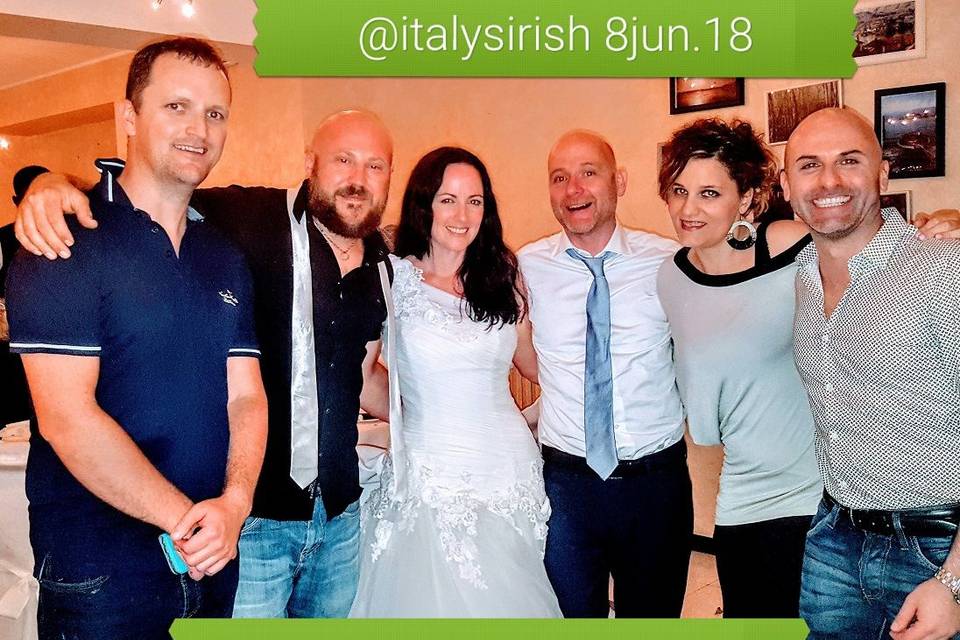 Italy's Irish Wedding Band