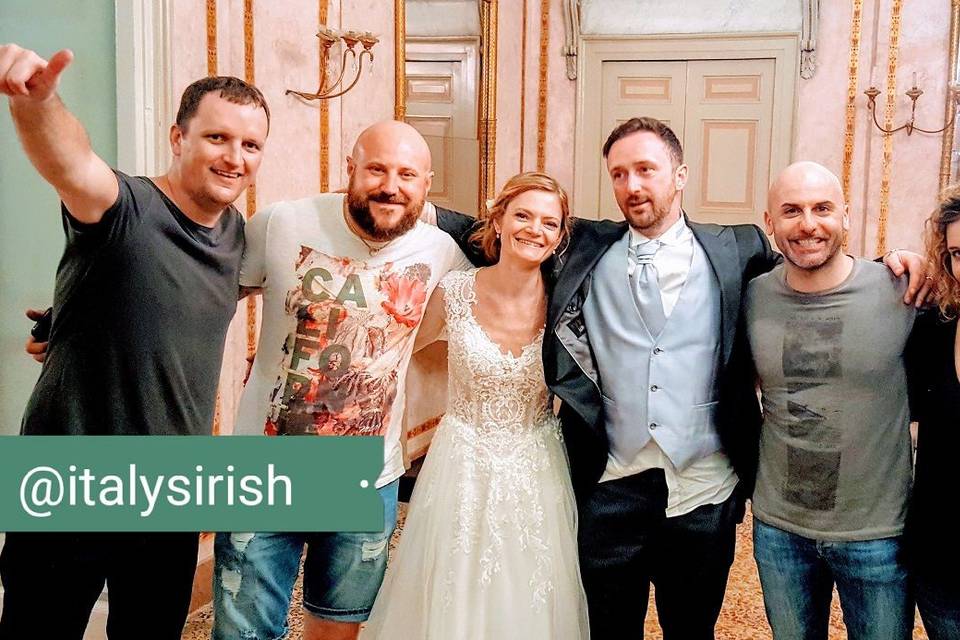 Italy's Irish Wedding Band