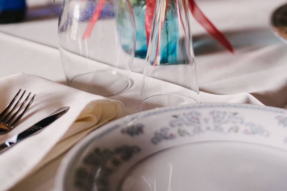 Floral table centerpiece