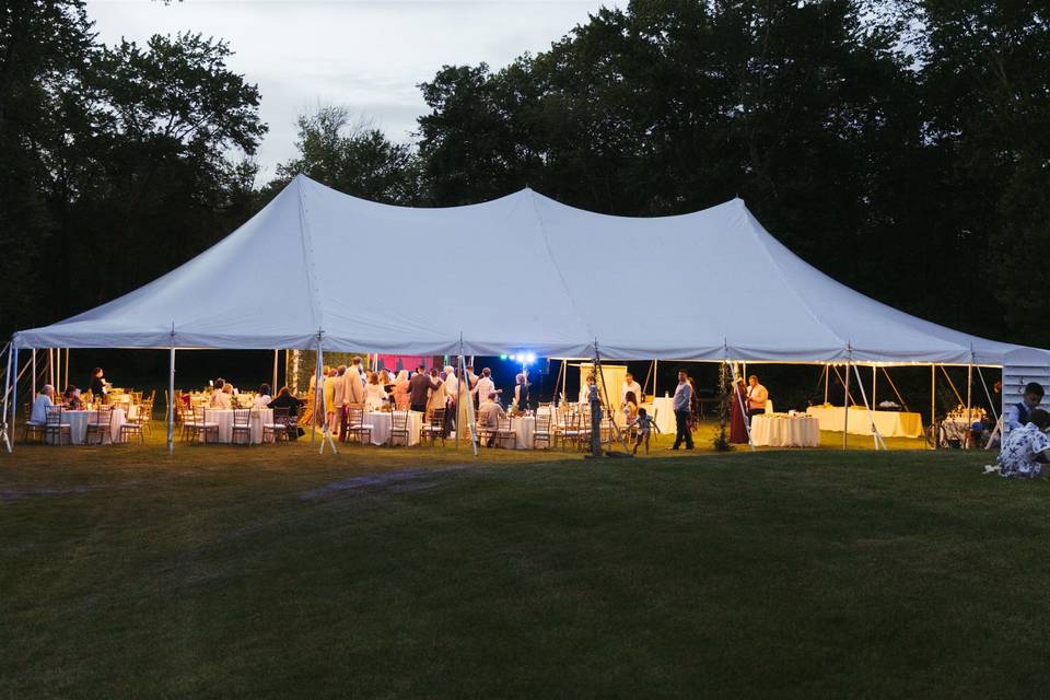 Large Canopy Wedding