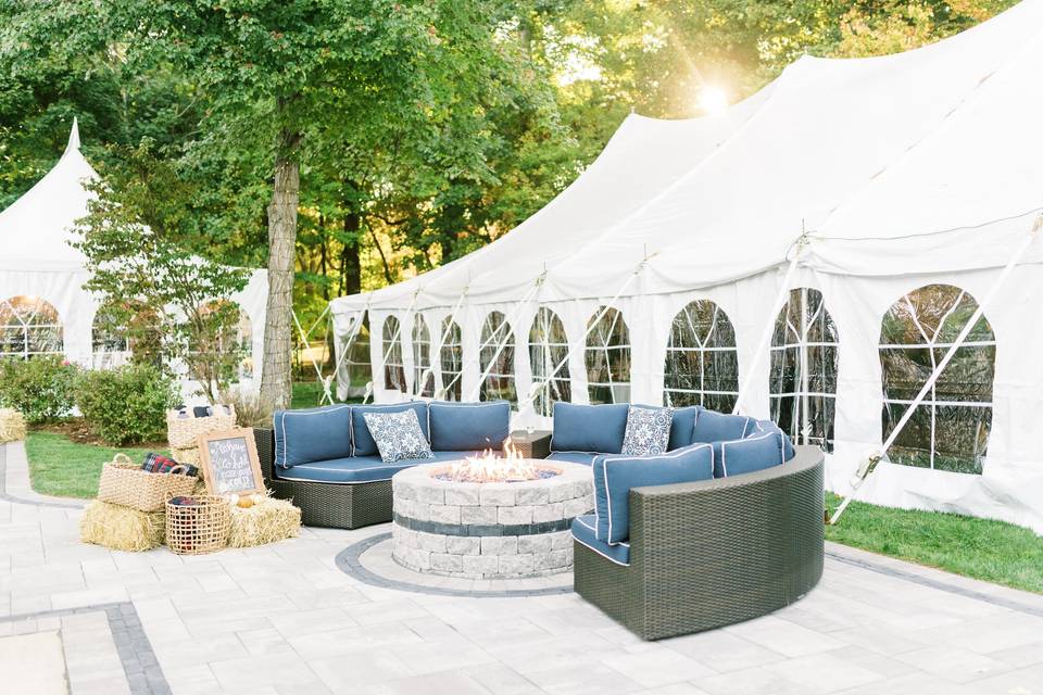 Canopy Tent for a Wedding!