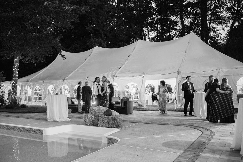 Wedding at the Pool