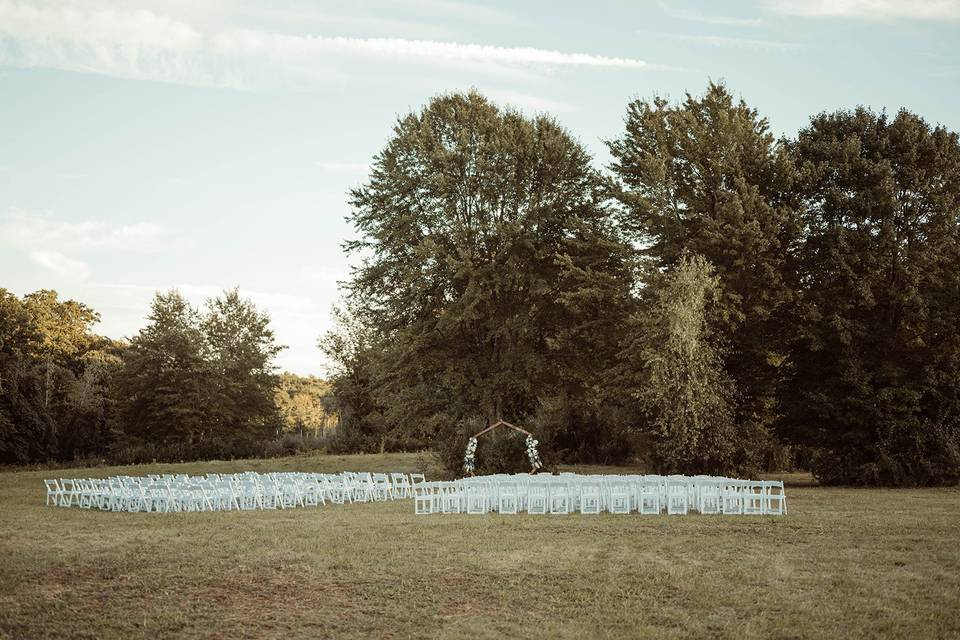 Garden Chair Ceremony