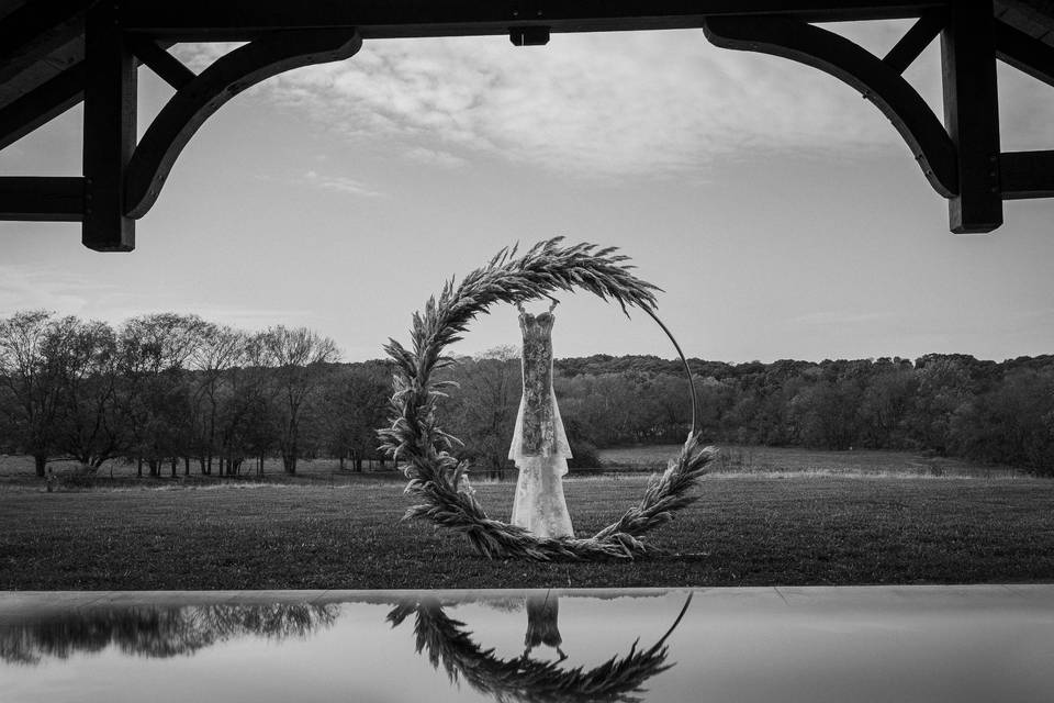 The wedding dress - Gravity KC Photography