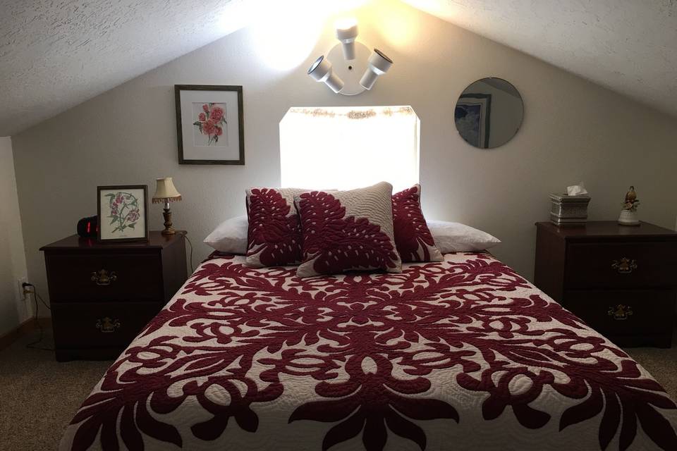 Cottage Loft Bedroom