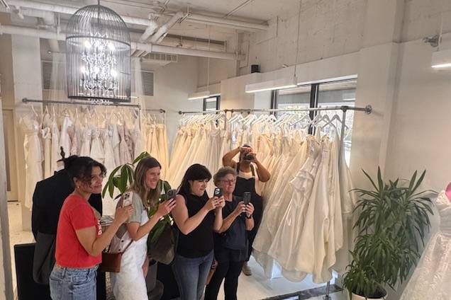 Wedding dress appointment
