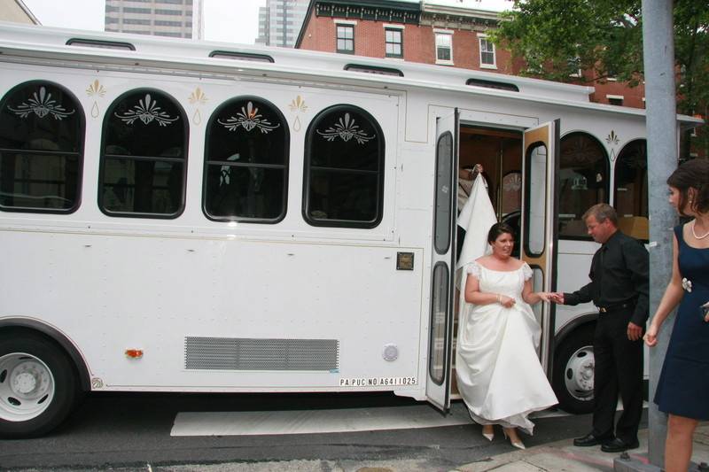 The bridal car