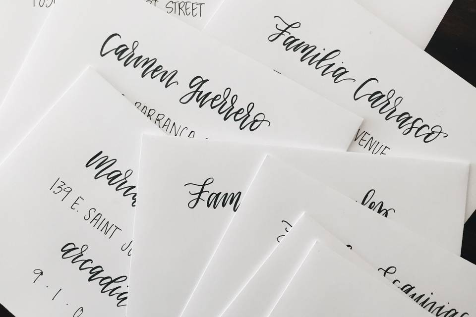 Hand Lettered Market