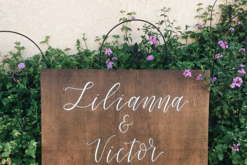 Hand Lettered Market