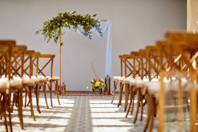 Ceremony on Pierview Terrace