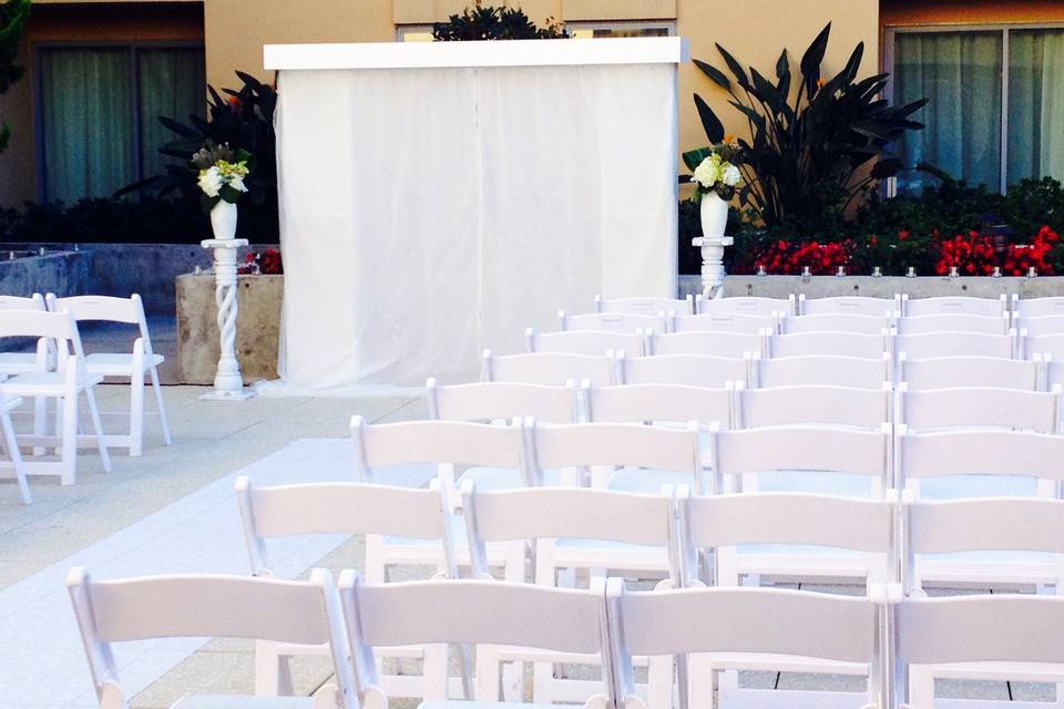 Wedding Ceremony on The Deck